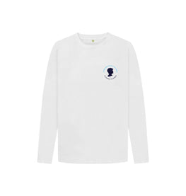 White Diana Long Sleeve Tee (Kids)