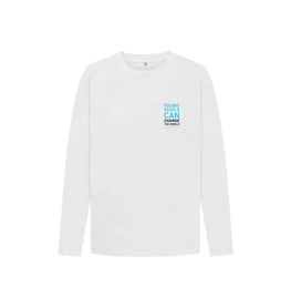 White Change the World Long Sleeve Tee (Kids)