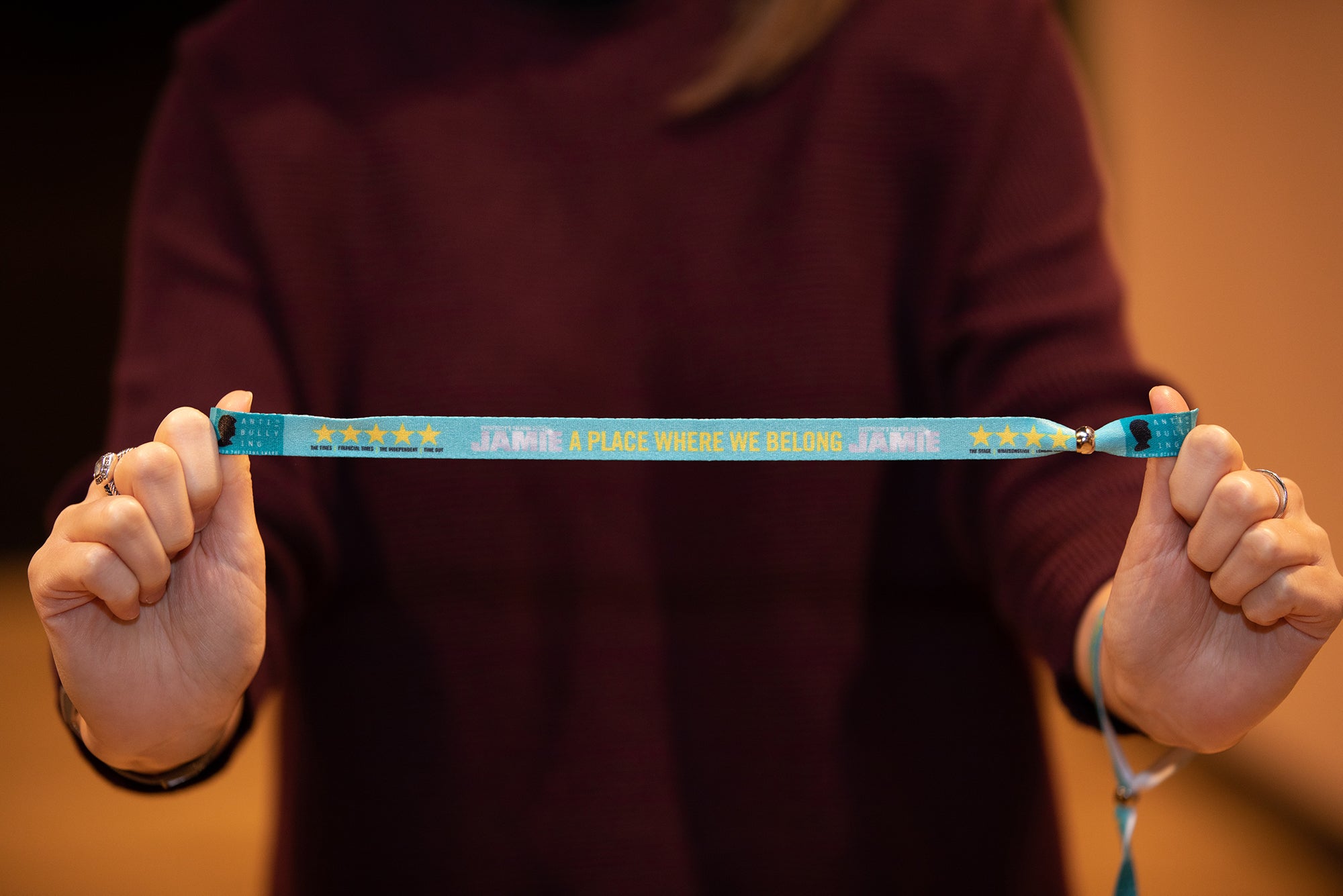 Everybody’s Talking About Jamie Anti-Bullying Wristband